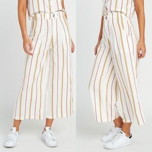 RVCA Fully Noted Striped Pants Size Small